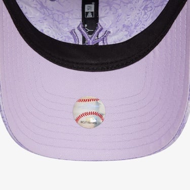  New Era Floral New York Yankees Kadın Mor Şapka