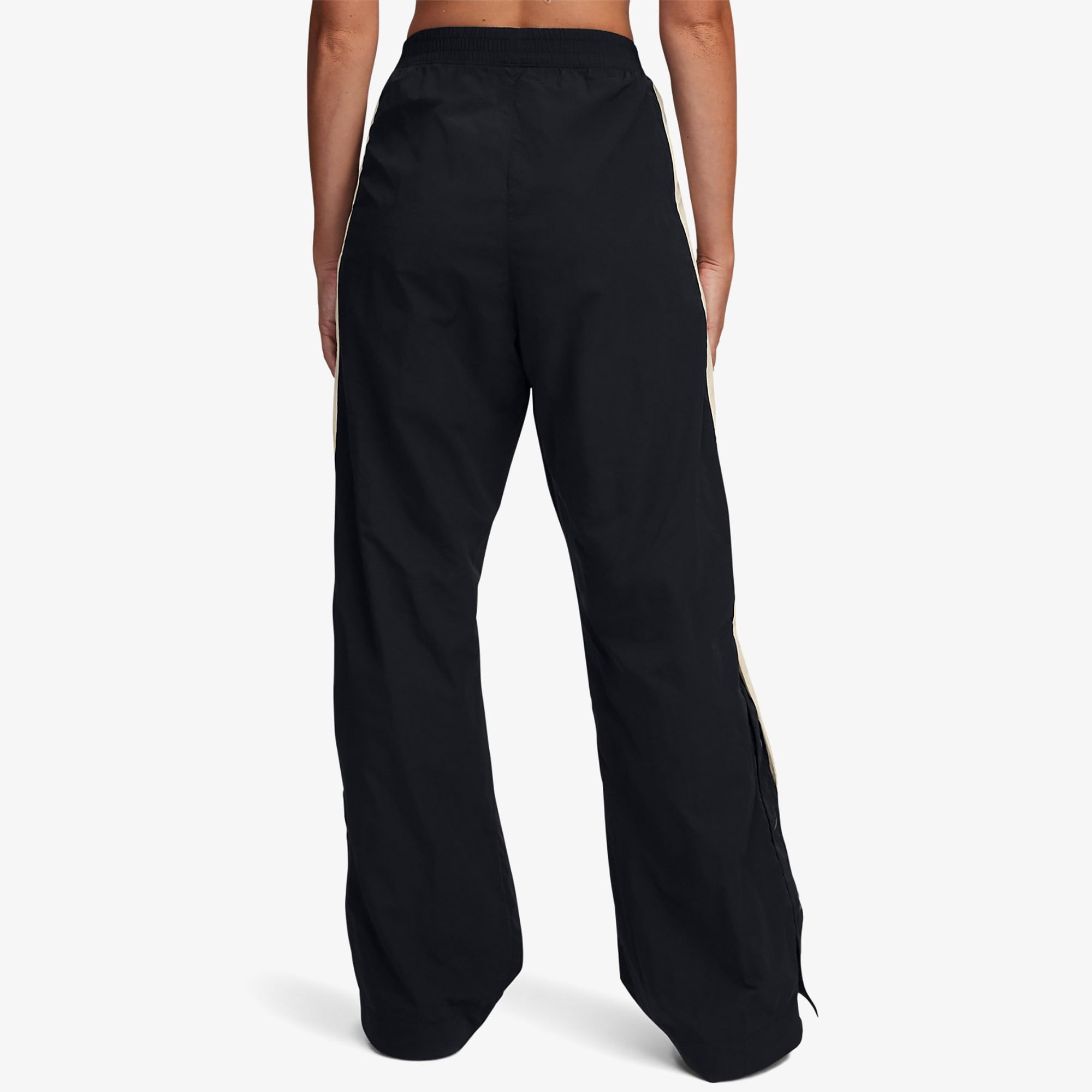 Under Armour Icon Crinkle Tear Away Kadın Siyah Eşofman Altı