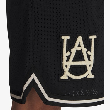  Under Armour Courtside 96 Hoop Erkek Siyah Basketbol Şortu