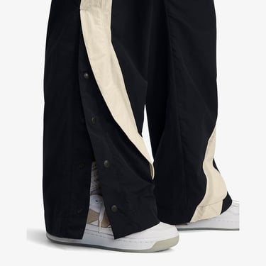  Under Armour Icon Crinkle Tear Away Kadın Siyah Eşofman Altı