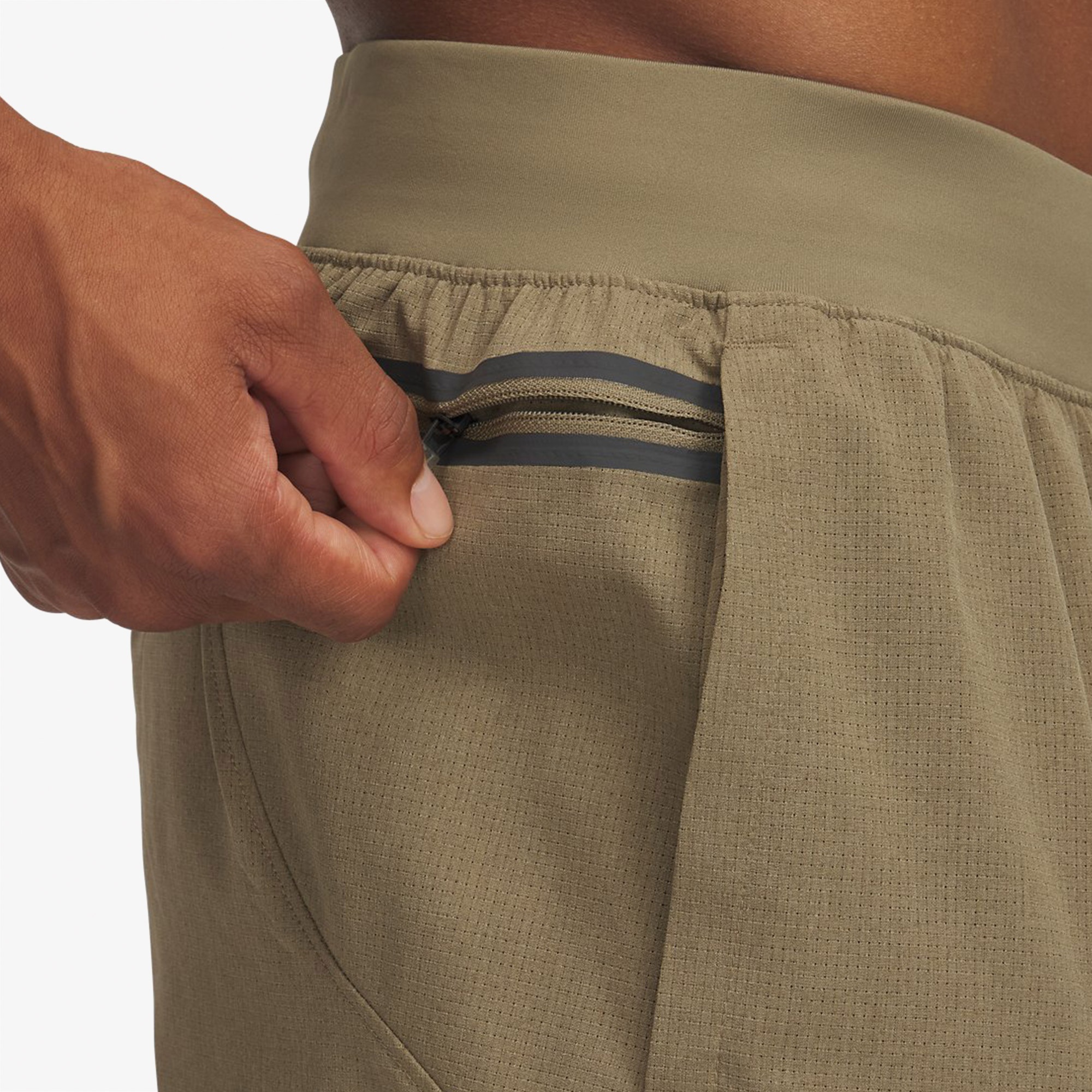 Under Armour Unstoppable Vented Taper Erkek Kahverengi Eşofman Altı