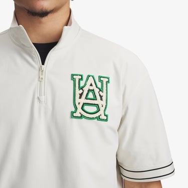  Under Armour Courtside Hoops Erkek Beyaz T-Shirt