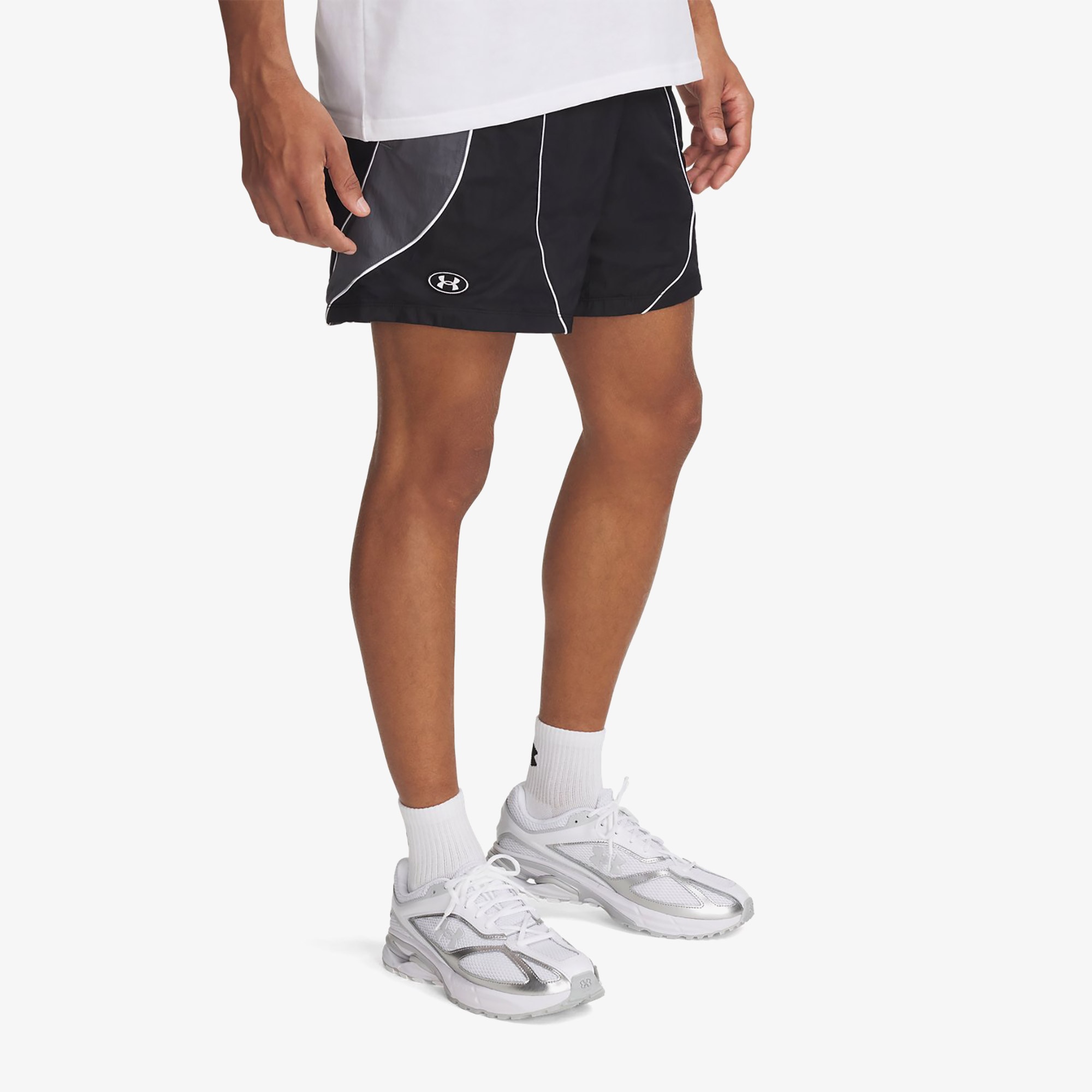 Under Armour Icon Volley Colorblock Erkek Siyah Şort