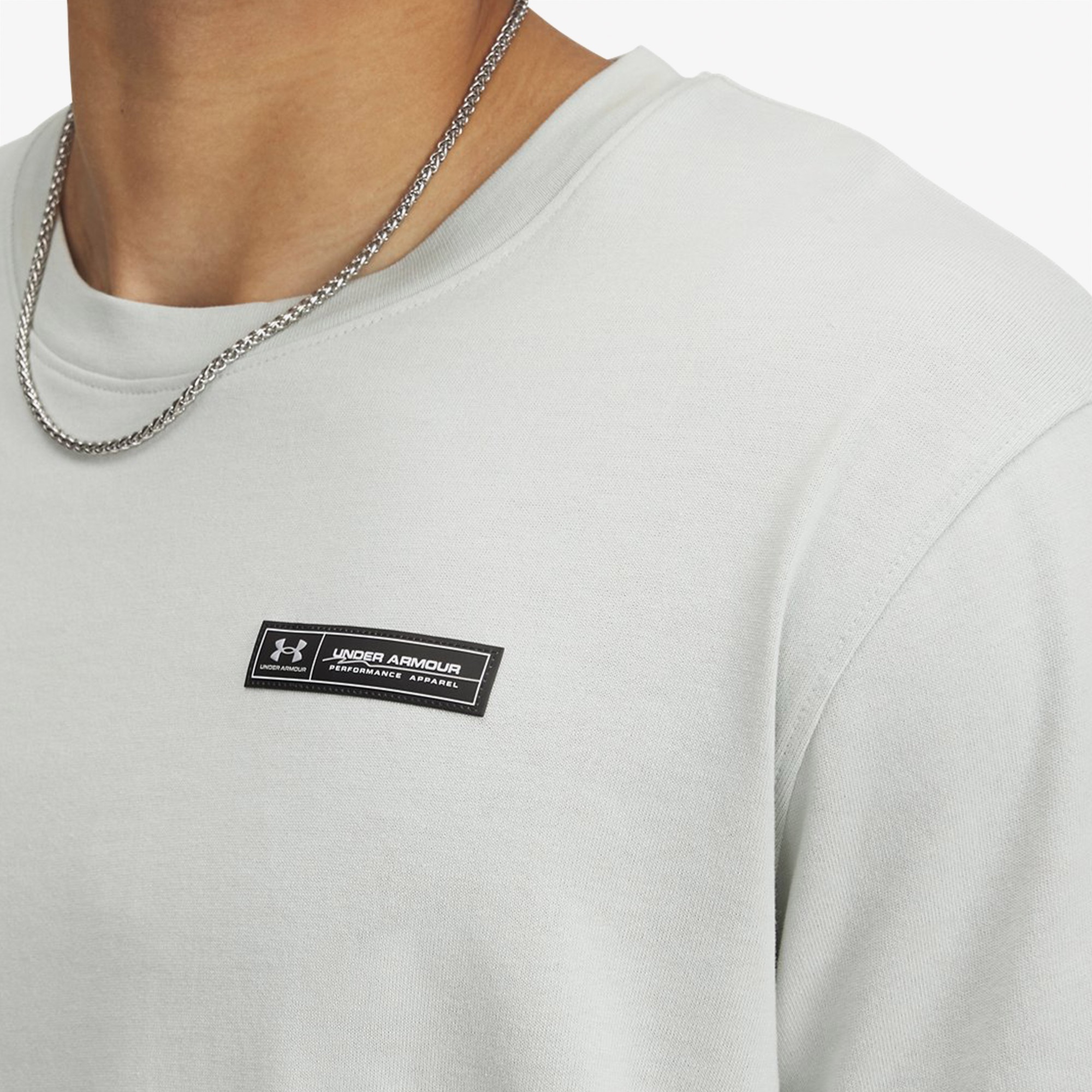 Under Armour Heavyweight Label Erkek Lacivert T-Shirt