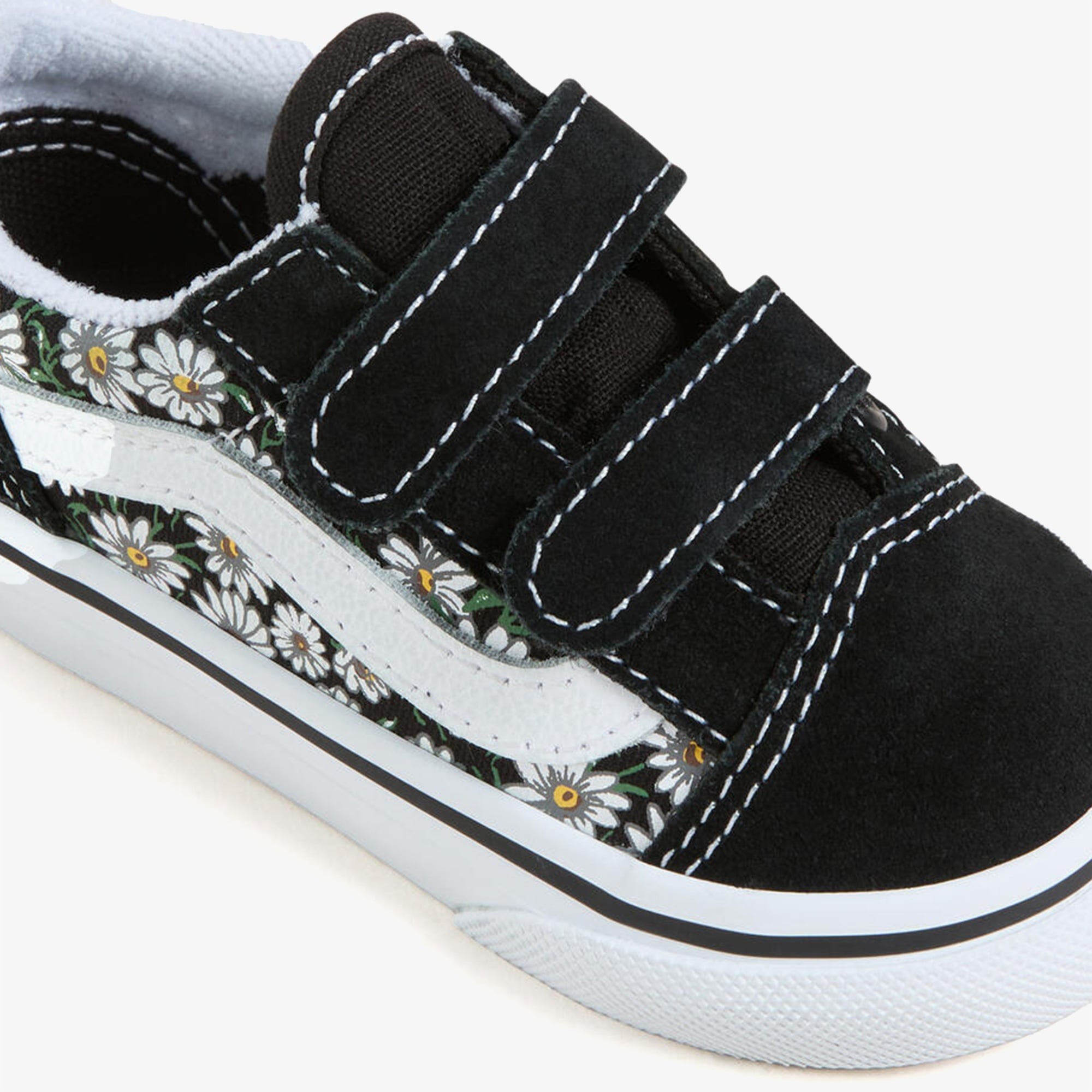 Vans Old Skool Daisies Bebek Siyah Sneaker