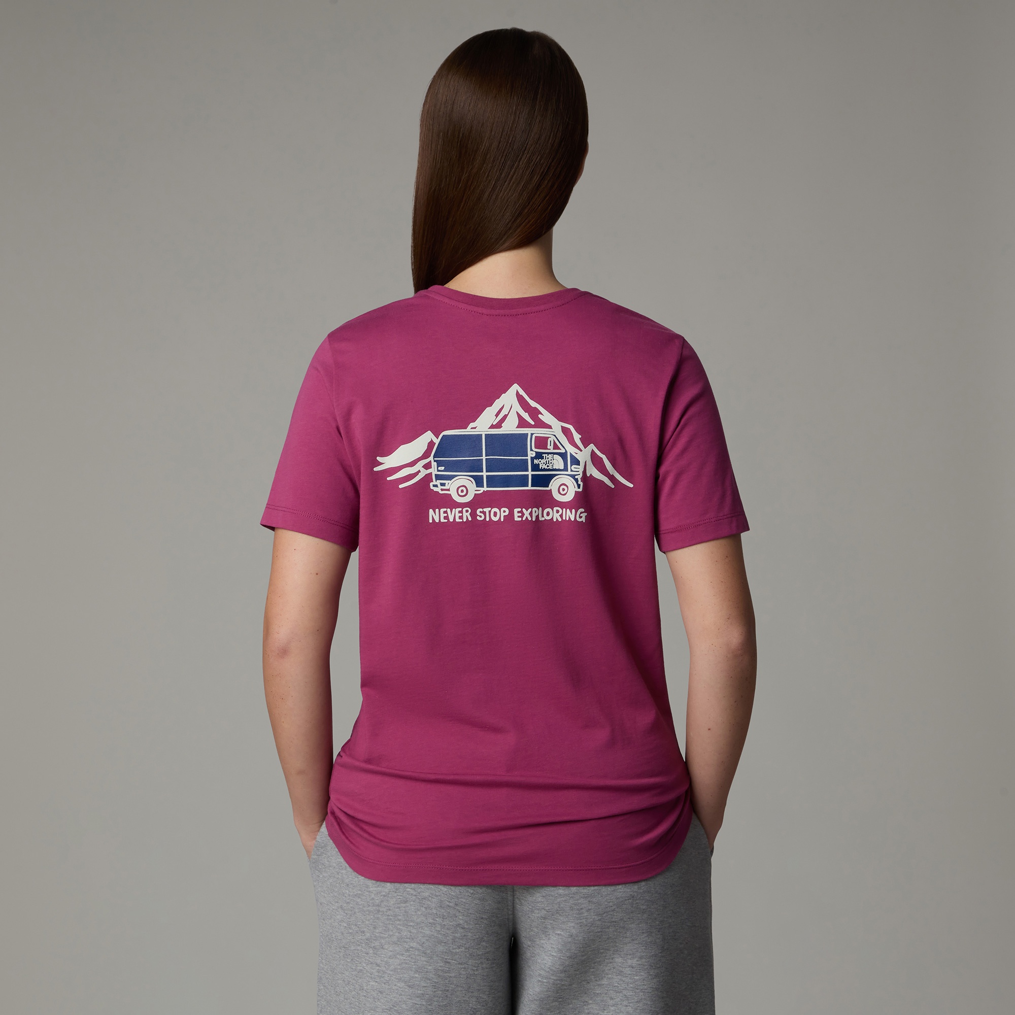 The North Face Outdoor Kadın Bordo T-Shirt