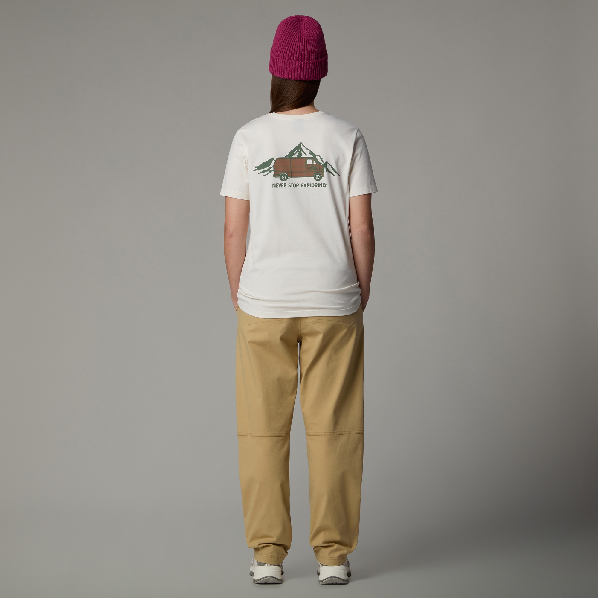 The North Face Outdoor Kadın Beyaz  T-Shirt