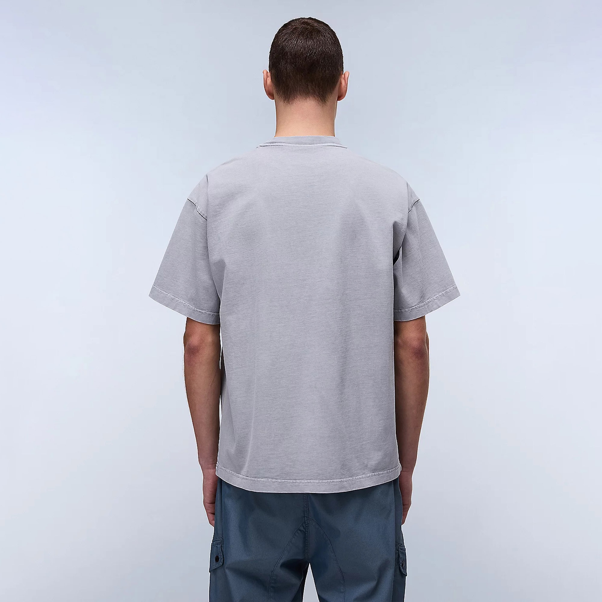 Napapijri  S-Cortona SS Sum Erkek Gri T-Shirt