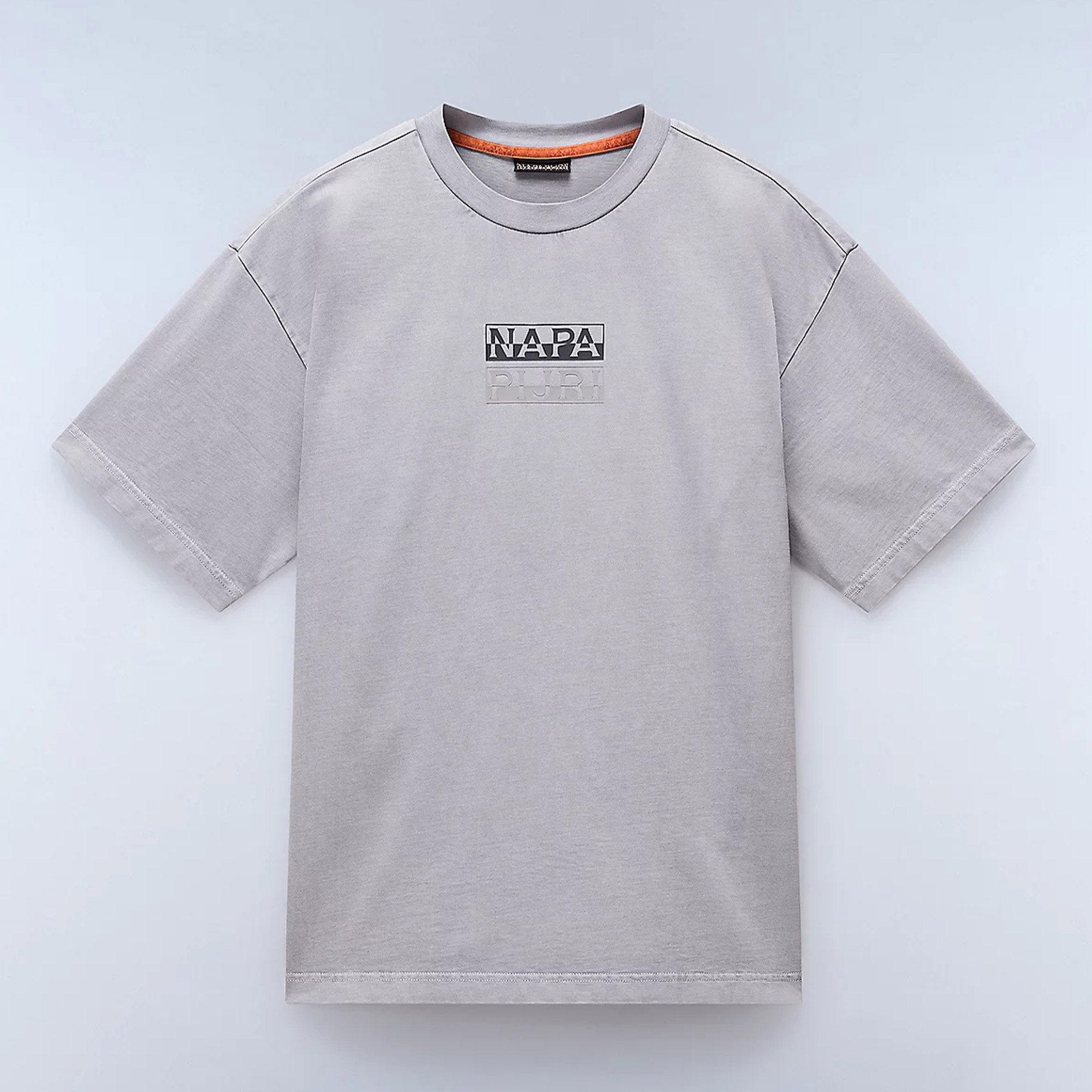 Napapijri  S-Cortona SS Sum Erkek Gri T-Shirt