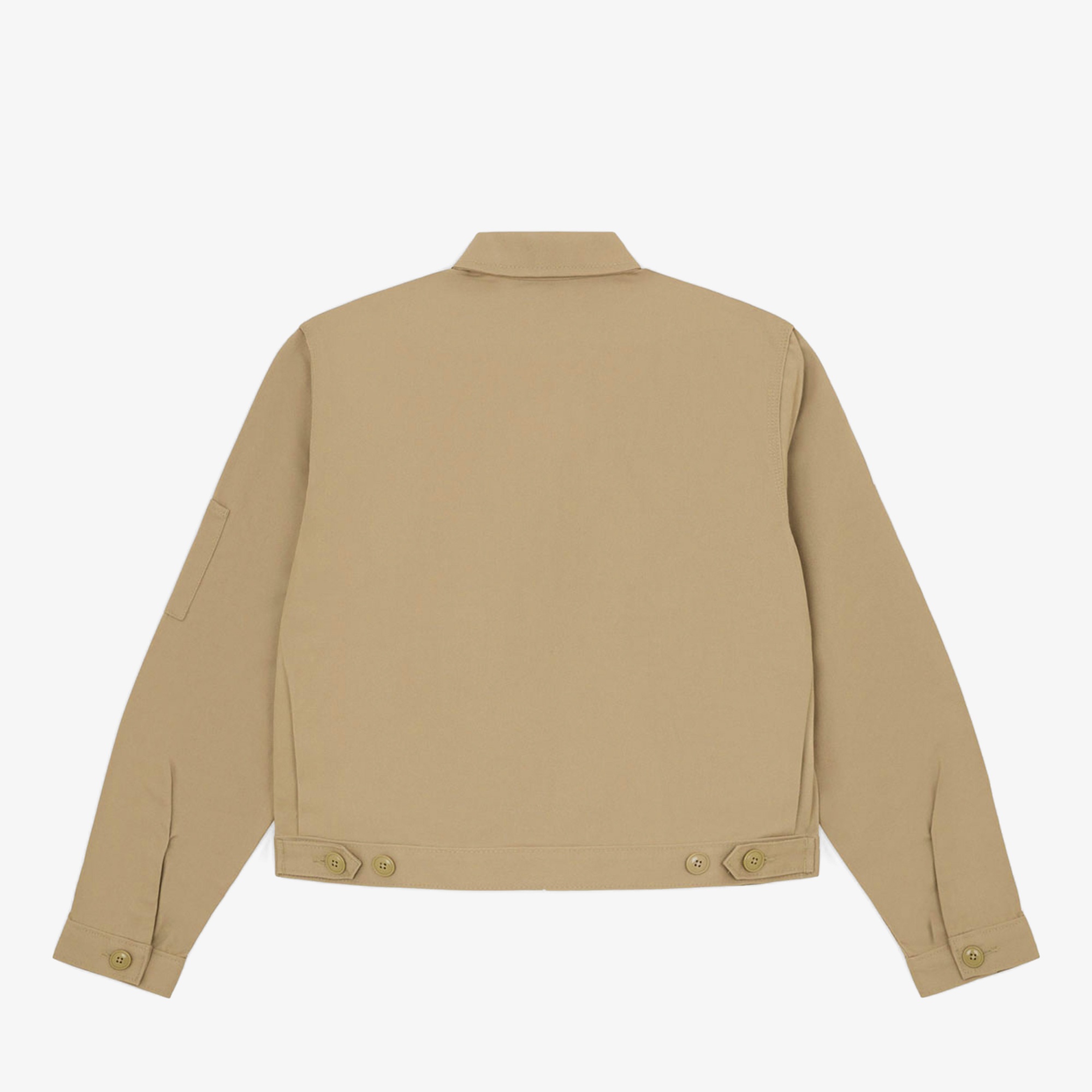 Dickies Unlined Cropped Eisenhower Kadın Haki Ceket