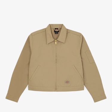  Dickies Unlined Cropped Eisenhower Kadın Haki Ceket