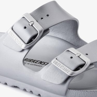  Birkenstock Arizona Eva Metallic Çift Bantlı Erkek Gri Plaj Terliği