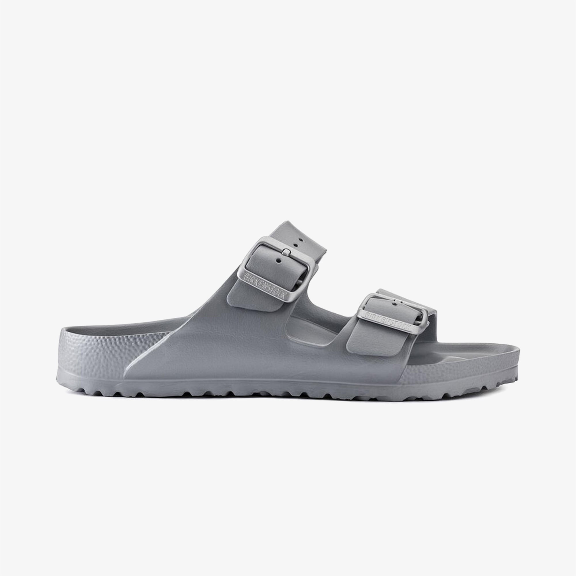 Birkenstock Arizona Eva Metallic Çift Bantlı Erkek Gri Plaj Terliği