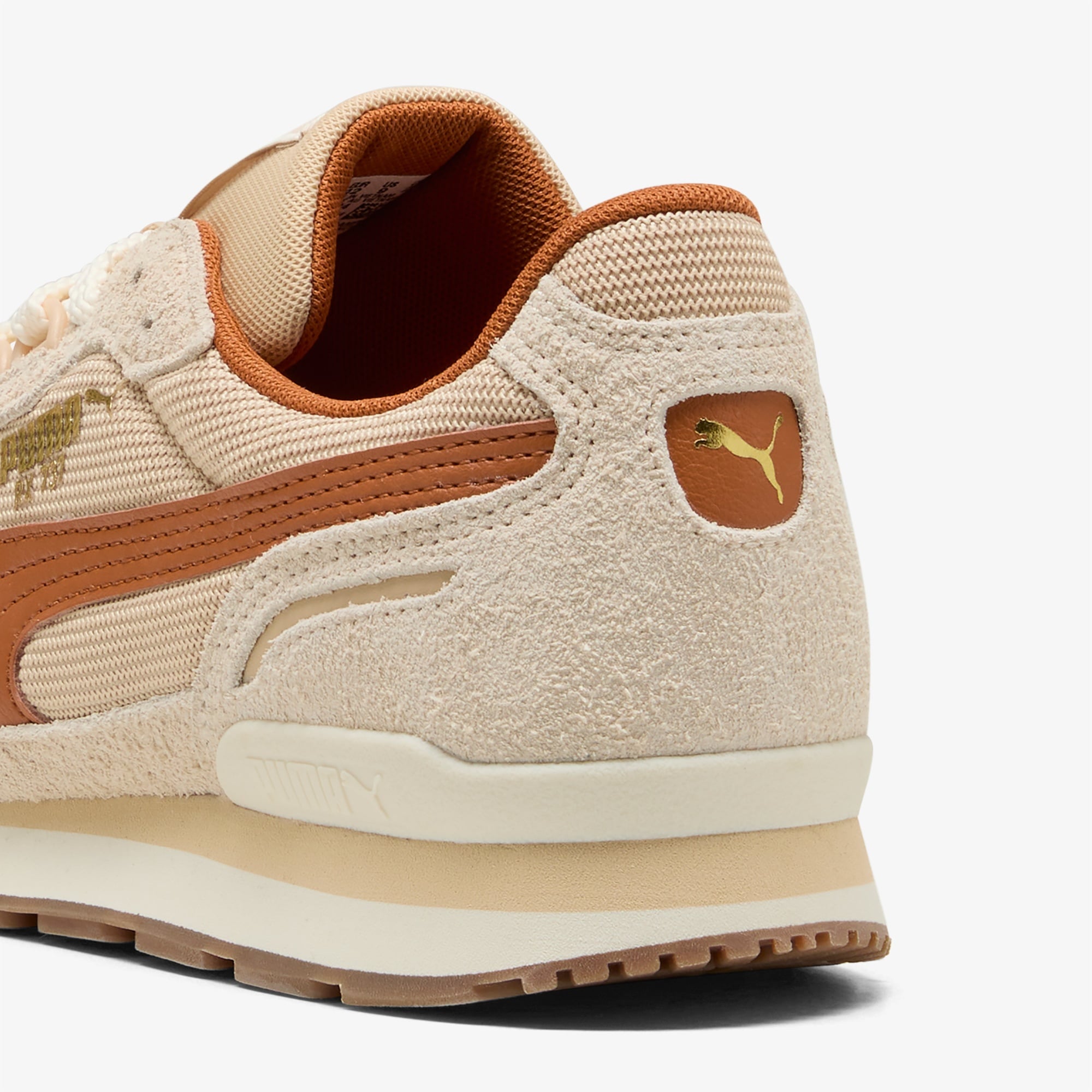 Puma Rx 737 Vintage Kadın Krem Spor Ayakkabı