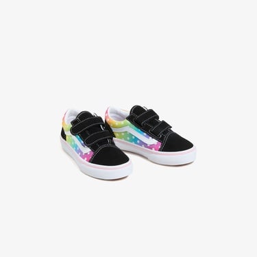  Vans Old Skool Çocuk Siyah Karanlıkta Parlayan Sneaker