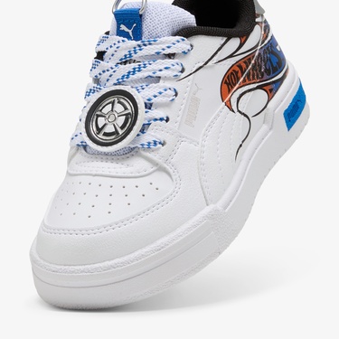  Puma Ca Pro Hot Wheels Ps Çocuk Beyaz Spor Ayakkabı