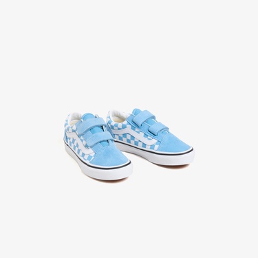  Vans Old Skool V Çocuk Mavi Sneaker