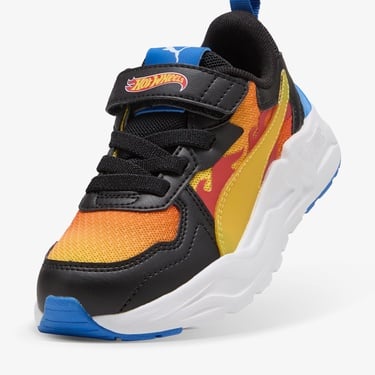  Puma Trinity Lite Hot Wheelsac+Ps Çocuk Siyah Spor Ayakkabı