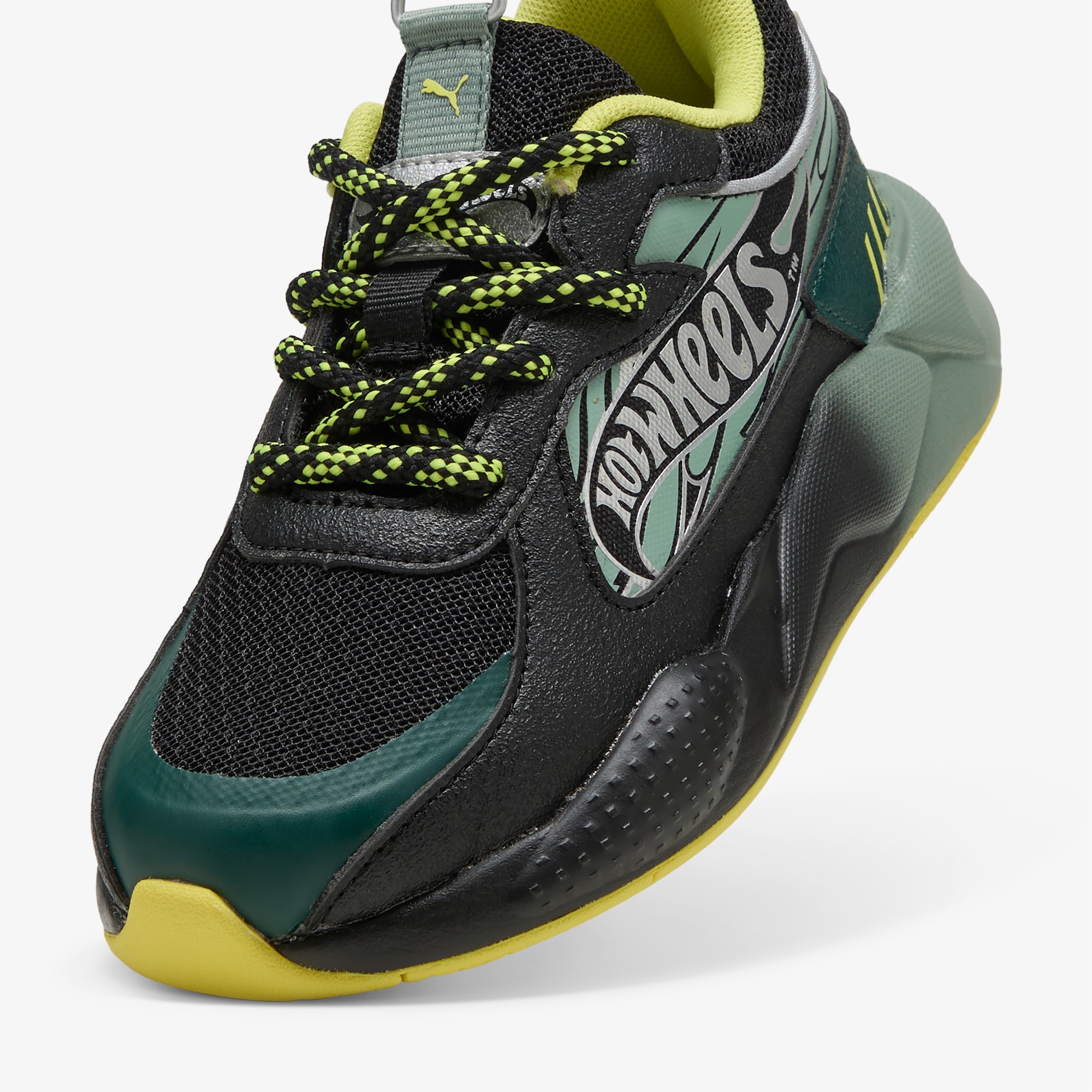 Puma Rs-X Hot Wheels Ps Çocuk Siyah Spor Ayakkabı