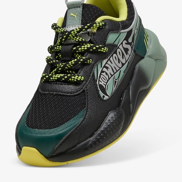  Puma Rs-X Hot Wheels Ps Çocuk Siyah Spor Ayakkabı