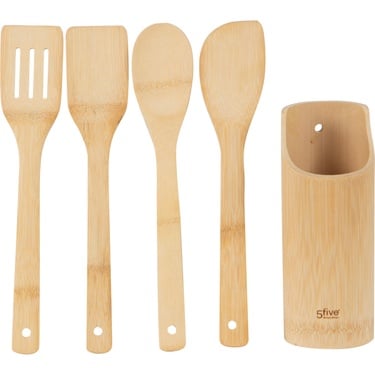  BAMBU SERVİS GEREÇLERİ & KAŞIKLIK SET