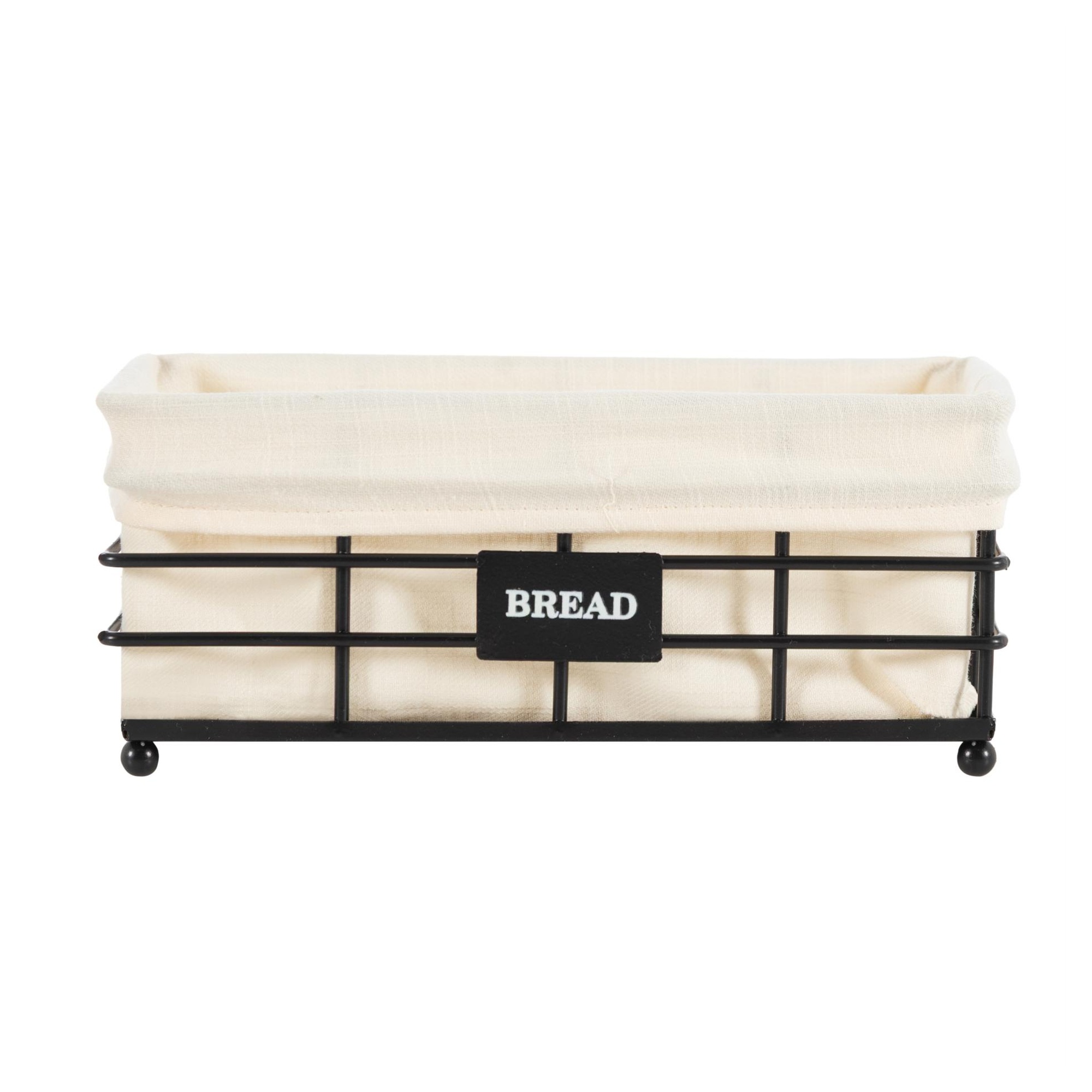 BLACK METAL EKMEK SEPETİ