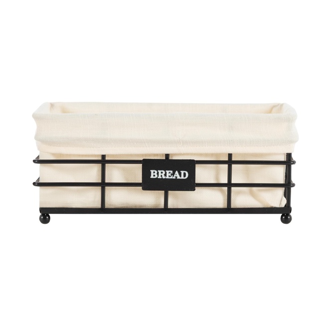  BLACK METAL EKMEK SEPETİ