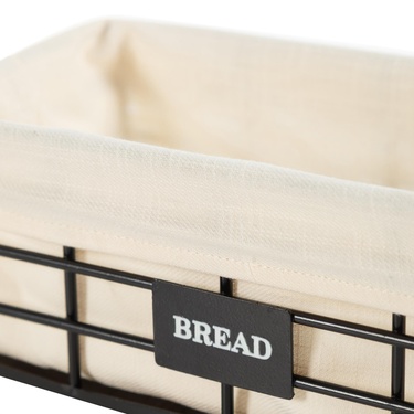  BLACK METAL EKMEK SEPETİ