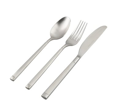  ELEGANT LINE 18 PARÇA ÇATAL KAŞIK BIÇAK TAKIMI MAT GÜMÜŞ