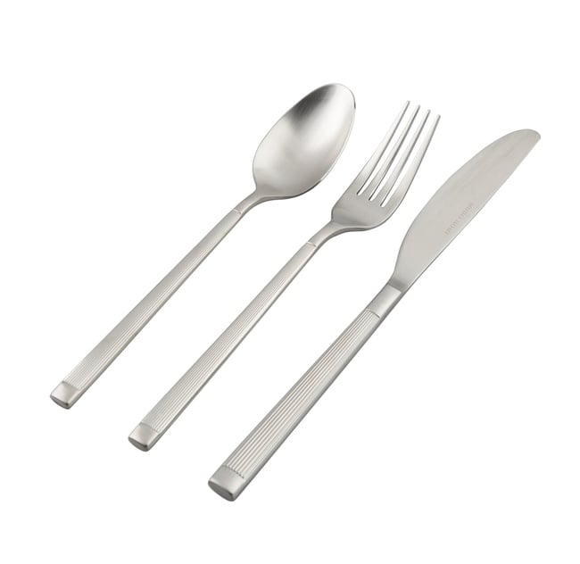  ELEGANT LINE 18 PARÇA ÇATAL KAŞIK BIÇAK TAKIMI MAT GÜMÜŞ