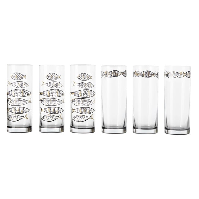  GOLD FISH RAKI BARDAĞI SETİ 6LI -200ML