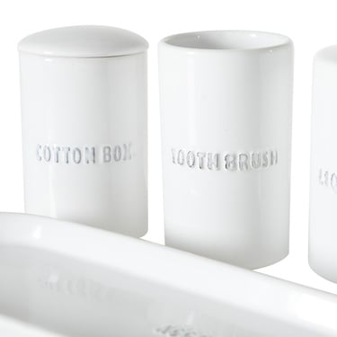  PINTURA BEYAZ 5'Lİ KUTULU BANYO SETİ