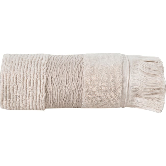  BORLA BEJ YÜZ HAVLUSU 50X80