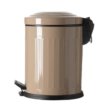  5LT PEDALLI VINTAGE ÇÖP KOVASI BEJ