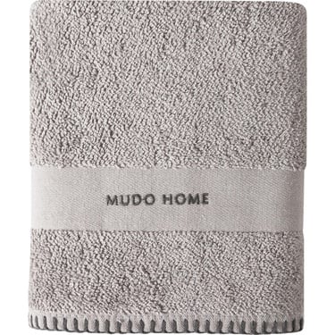  MUDO HOME GRİ YÜZ HAVLUSU 50X80