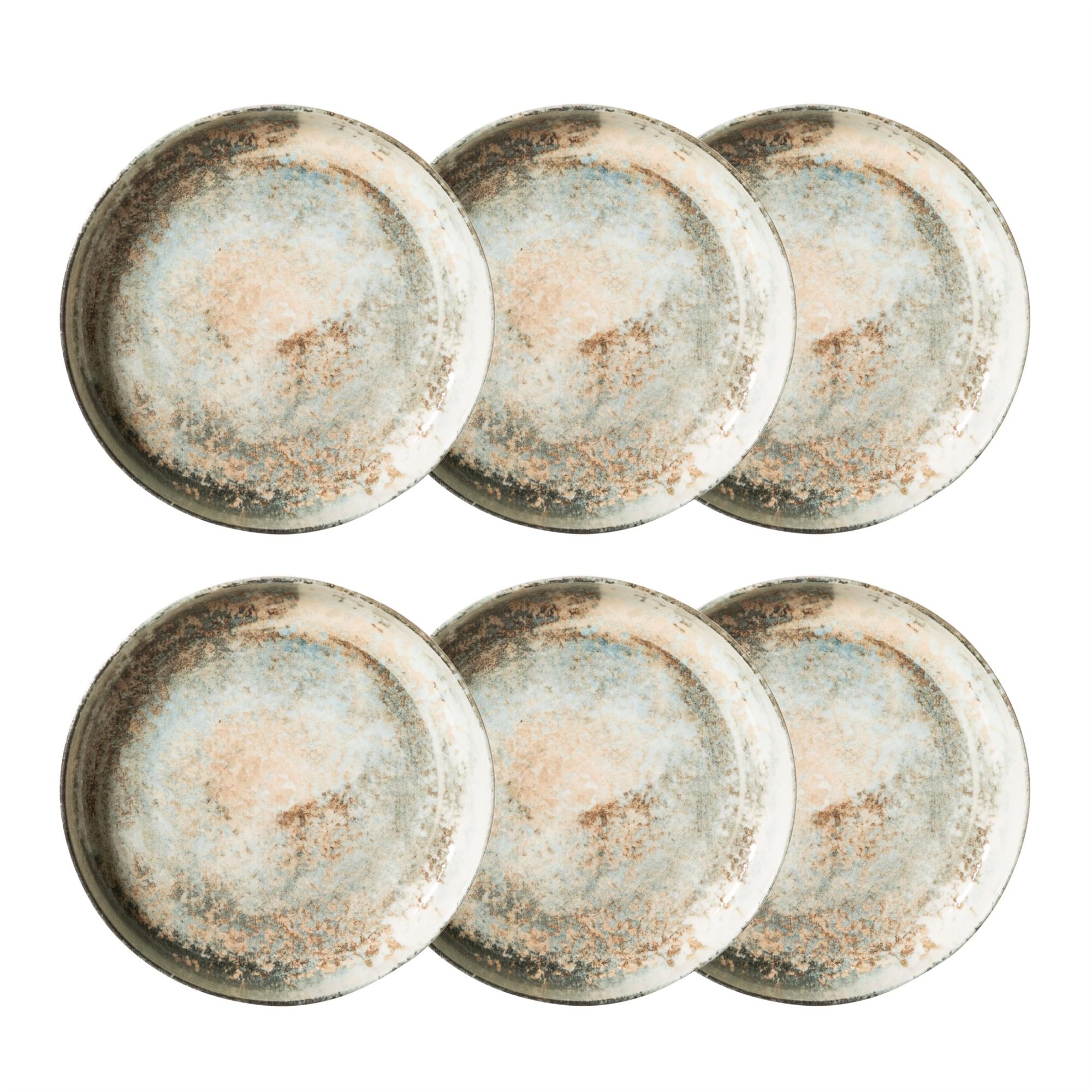 ASSOS ÇUKUR TABAK SETİ 6LI - 22CM