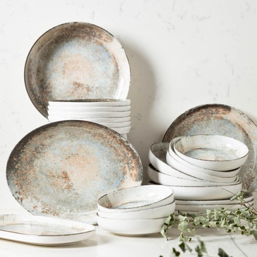  ASSOS ÇUKUR TABAK SETİ 6LI - 22CM