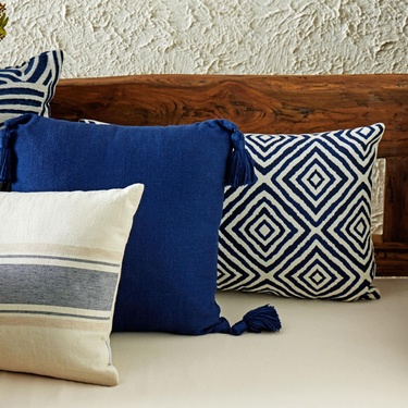  ALBA KIRLENT PÜSKÜLLÜ LACİVERT 45X45