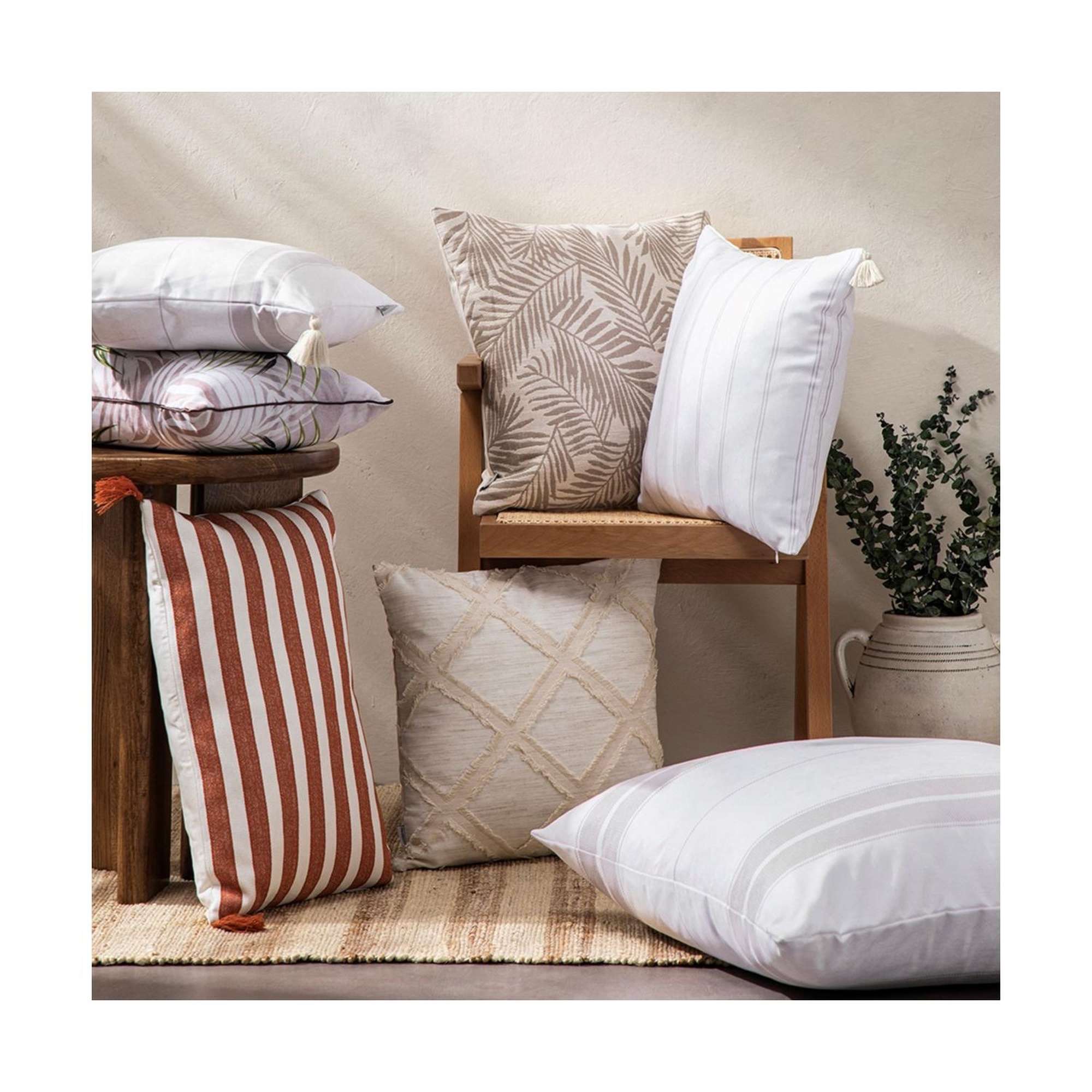 BELLA SOFT KIRLENT EKRU 45X45