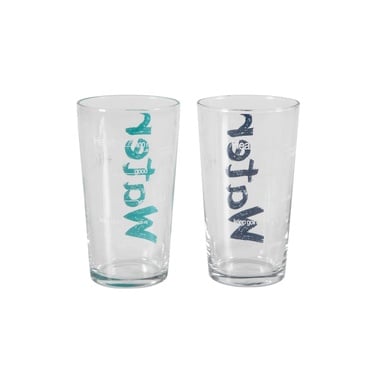  WATER BARDAK 570 ML 2'Lİ SET -MAVİ&TURKUAZ