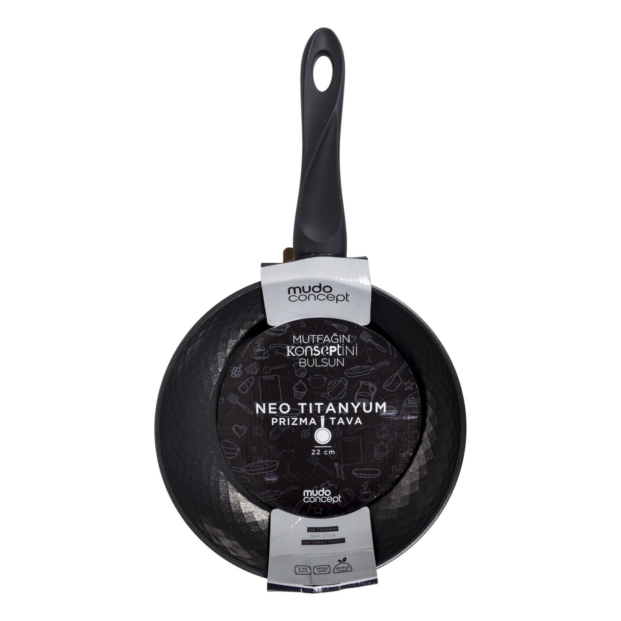 NEO TITAN PRIZMA TAVA 22 CM