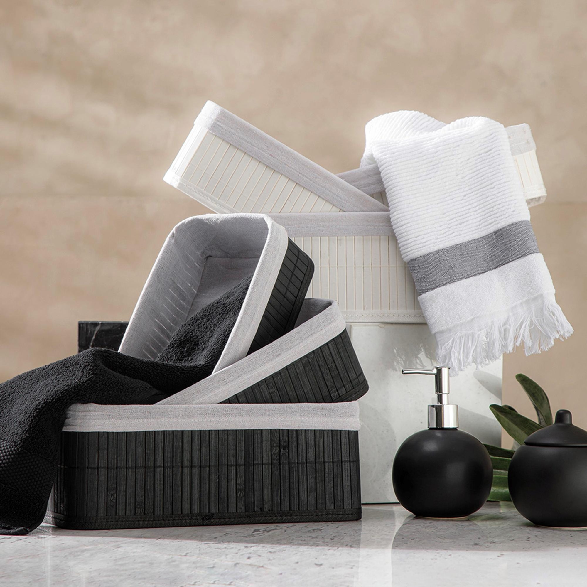 BORLA BEYAZ EL HAVLUSU 30X50CM