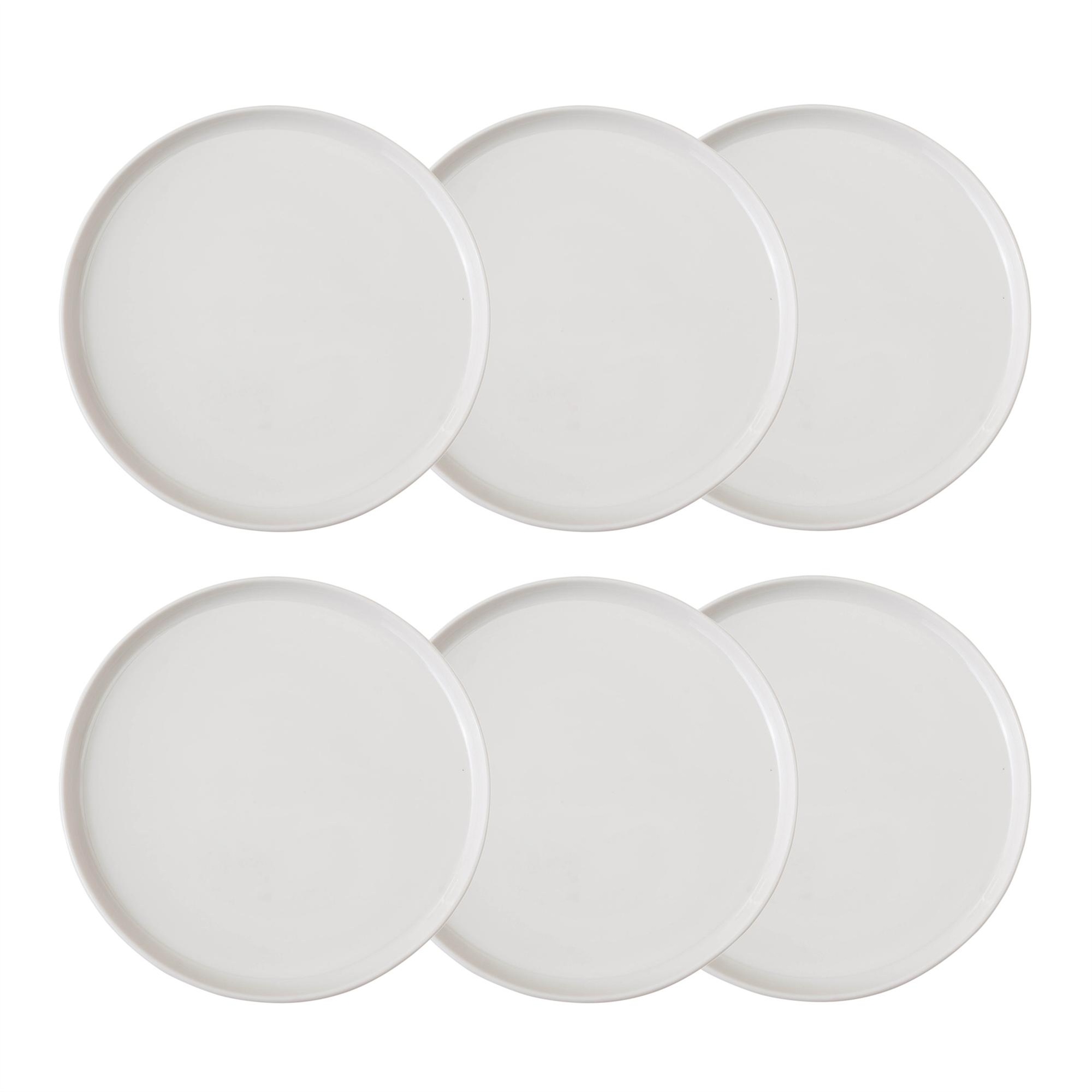 EPHESUS WHITE  PASTA TABAĞI SETİ 6LI -20CM