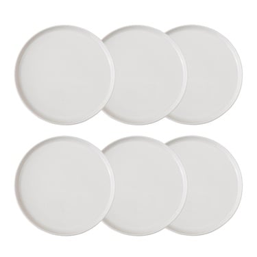  EPHESUS WHITE  PASTA TABAĞI SETİ 6LI -20CM