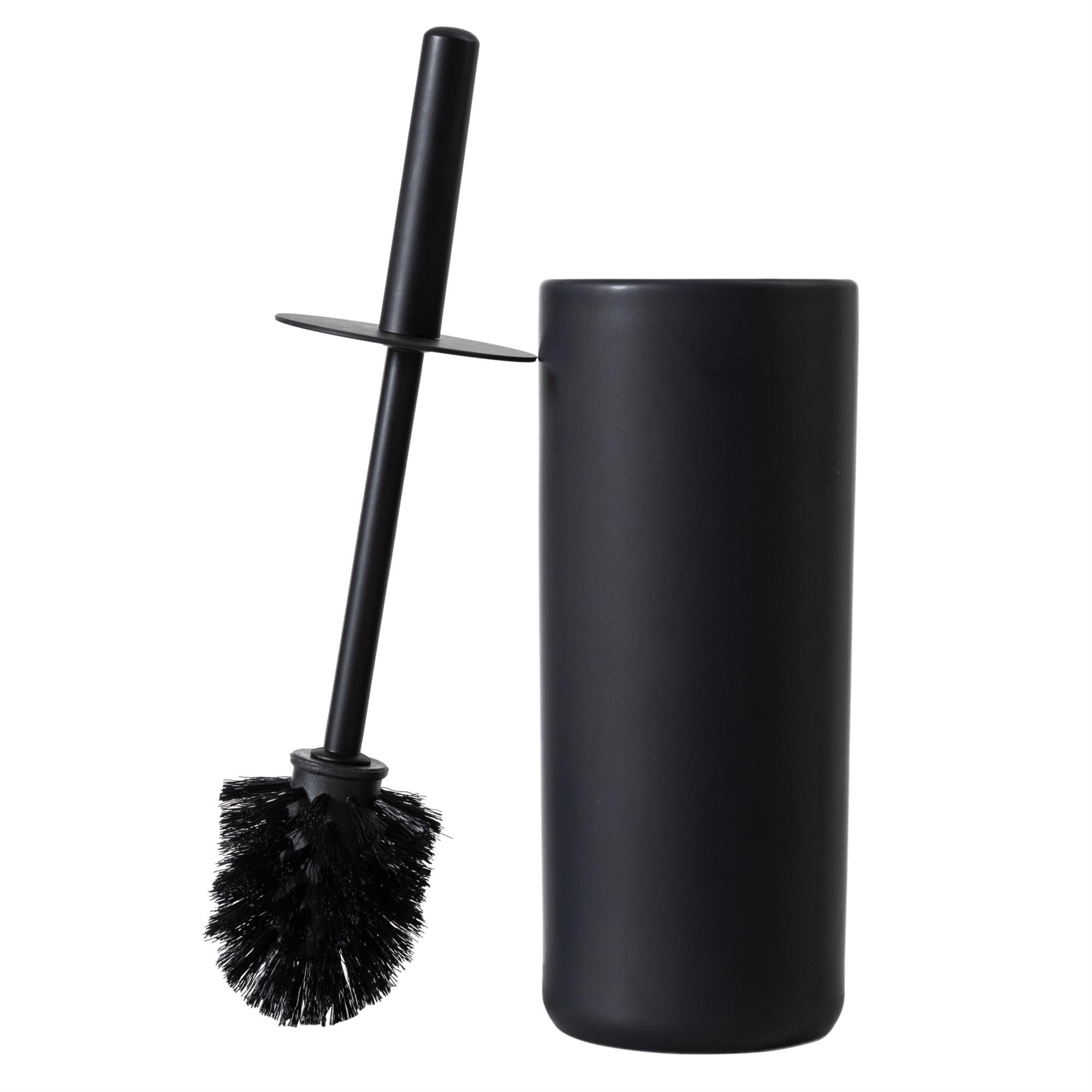 MAT SİYAH  TUVALET FIRÇASI