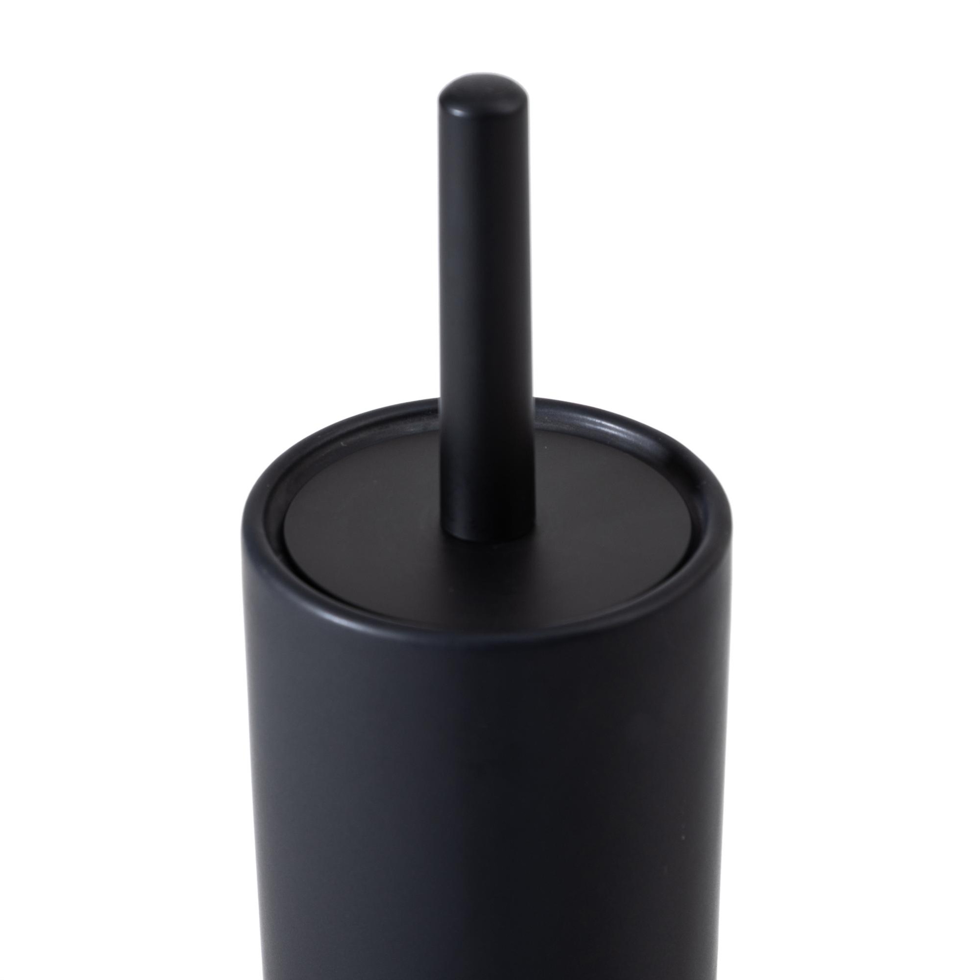 MAT SİYAH  TUVALET FIRÇASI