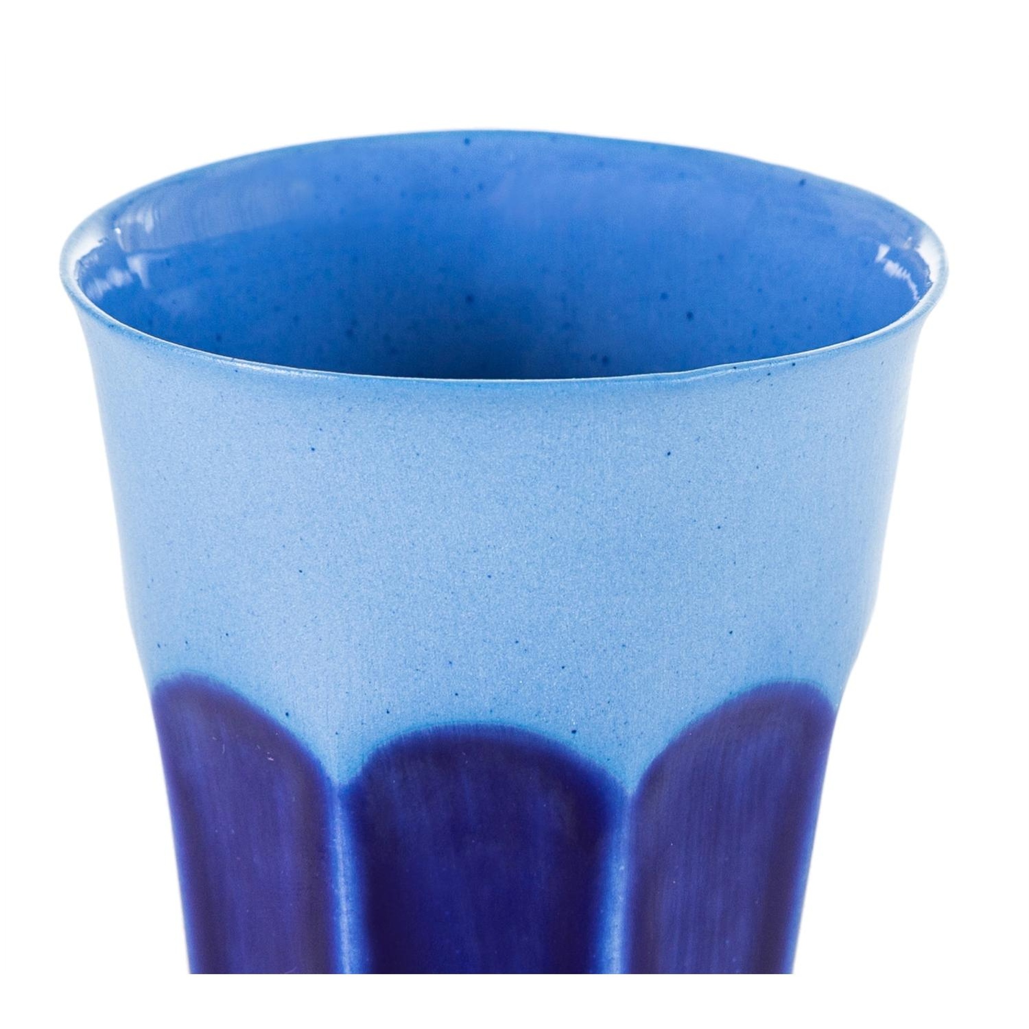 HANDMADE PORSELEN MAVİ ESPRESSO FİNCANI -110 ML