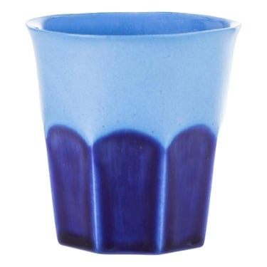  HANDMADE PORSELEN MAVİ ESPRESSO FİNCANI -110 ML