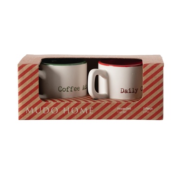  DAILY COFFEE 2'Lİ FİNCAN SETİ
