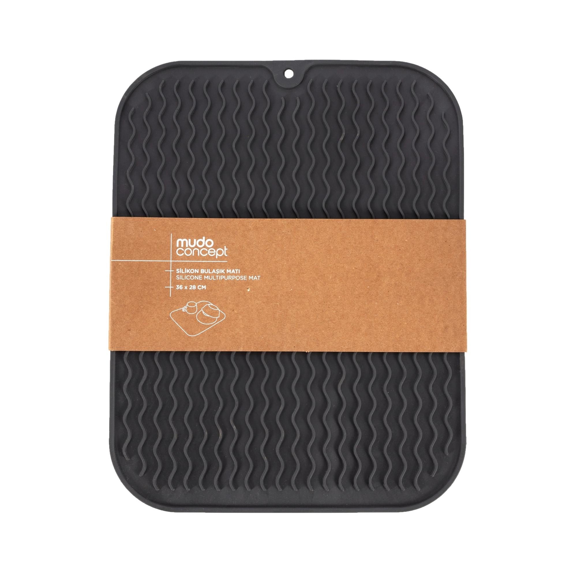 SİLİKON BULAŞIK MATI - ANTRASİT